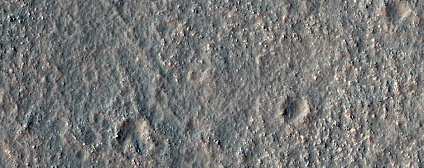 Terrain in Thaumasia Region