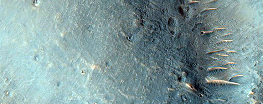Oudemans Crater Central Peak
