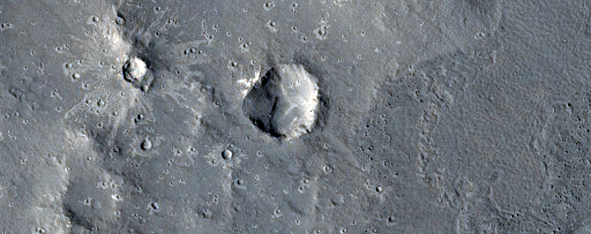 Western Margin of Athabasca Valles Flow