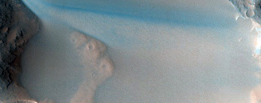 Southeast Melas Chasma Dunes