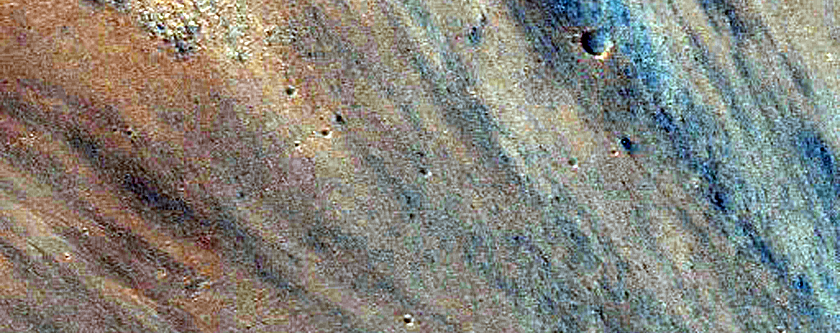 Layers in Walls of Eos Chasma
