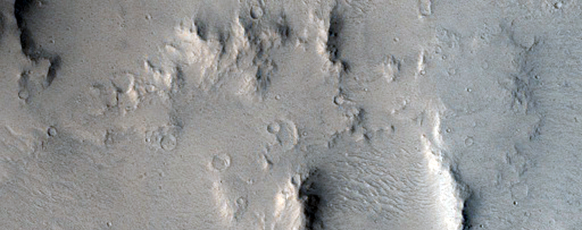 Mounds Around Apollinaris Mons