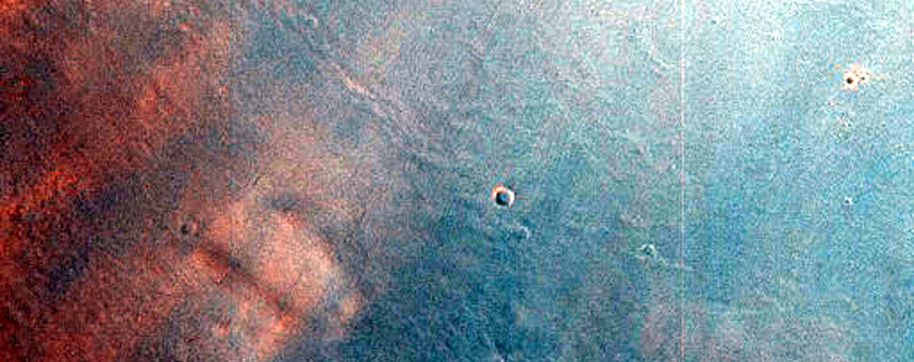 Bedrock in Nili Fossae Region