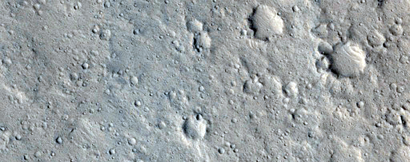 Central Uplift of Impact Crater