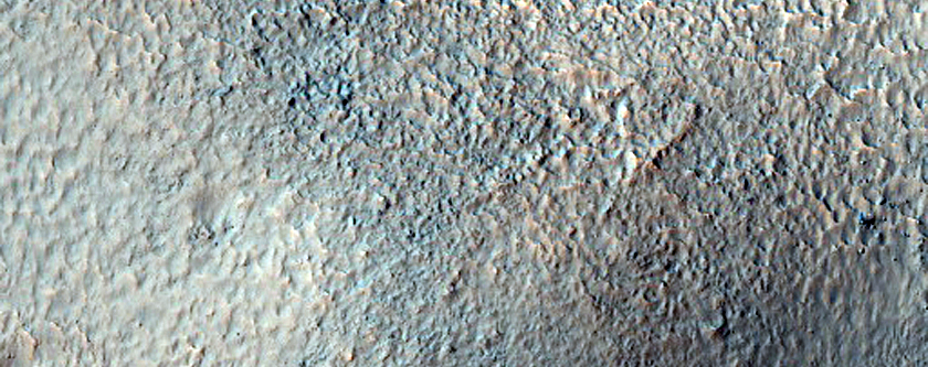 Gullies Near Rim of Bjerknes Crater