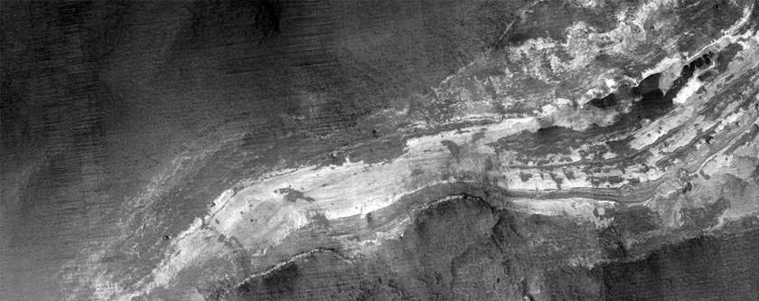 Outcrop North of Hellas Planitia
