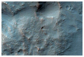Hanging Valley in Icaria Planum