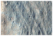 Terraced Slope in CTX Image