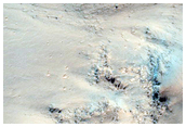 Ridge in Eos Chasma