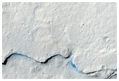 Fissure near Cerberus Fossae