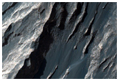 Layered Rocks in Hebes Chasma