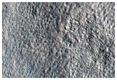 Ebla terasa kratero en Arcadia Planitia