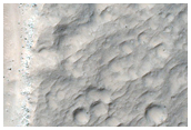 Fractures on Floor of Bernard Crater