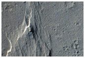 Yardangs in Medusae Fossae Formation