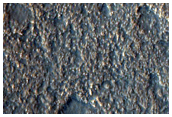 Fan-Shaped Landform at Valley Terminus in Lyot Crater