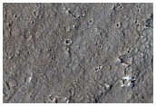 Cratered Cones Near Tharsis Region