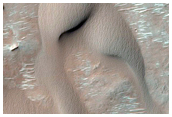 Dunes in Tyrrhena Terra
