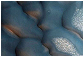 Dunes on Crater Floor in Far North