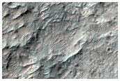 Landforms Near Samara Valles