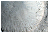 Crater with Steep Slopes