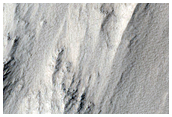 Steep Slopes in Tithonium Chasma
