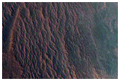 North Polar Steep Scarp and Dunes