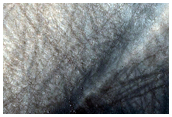 Crater in Vastitas Borealis