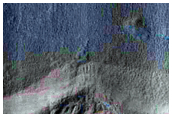 Gullies and Lobate Flow Materials in Northern Argyre Region