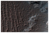 Crater in HRSC  and CTX Images