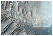 Layered Rocks of Ophir Mensa