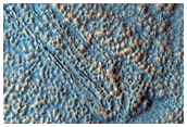 Mid-Latitude Crater