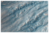 Western Half of Well-Preserved Gullied Crater