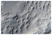 Smaller Crater on Floor of Schiaparelli Crater