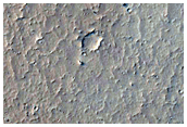 Platy Lava on Crater Floor