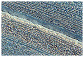 Exposure of North Polar Layered Deposits