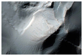 Erosion of Crater Floor in Noachis Terra