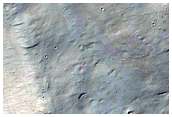 Central Peaks of Impact Crater