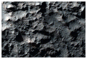 Central Peak of Impact Crater