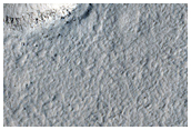 Crater in Erebus Montes Region