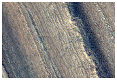 Layered Fill in Udzha Crater