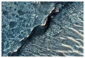 Monitor Dunes in Crater Northeast of Syrtis Major