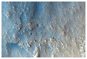 Monitor Slopes of Well-Preserved Impact Crater