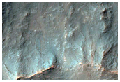 Eastern Side of Terraced Deltaic Fan in Coprates Catena Trough