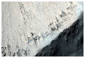Crater in Daedalia Planum