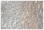 Mound with Dark Southern Side in Erebus Montes