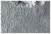 Terraced Bullseye-Like Crater in Arcadia Planitia