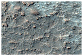 Fresh Impact Crater on Patch of Bedrock