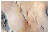 Layers in Crater East of Indus Vallis