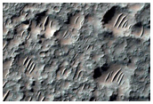 Infilled Crater Floor in Terra Sirenum