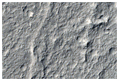 Infilled Crater in the Sirenum Fossae Region